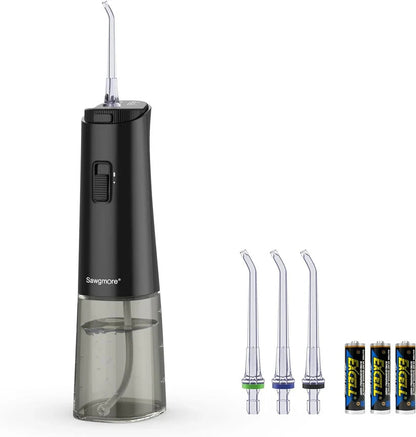 Factory Sealed Sawgmore Portable Oral Irrigator FC5230 Black Dental Water Floss