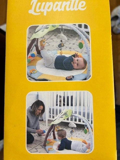 BRAND NEW Baby Play Gym Mat & Overhead Toys Forest Paradise Theme