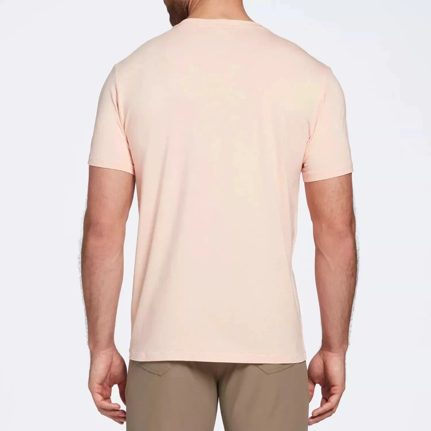 VRST Mens Light Pink Essential Pocket Tee Garment Wash Short Sleeve Size XL NWT