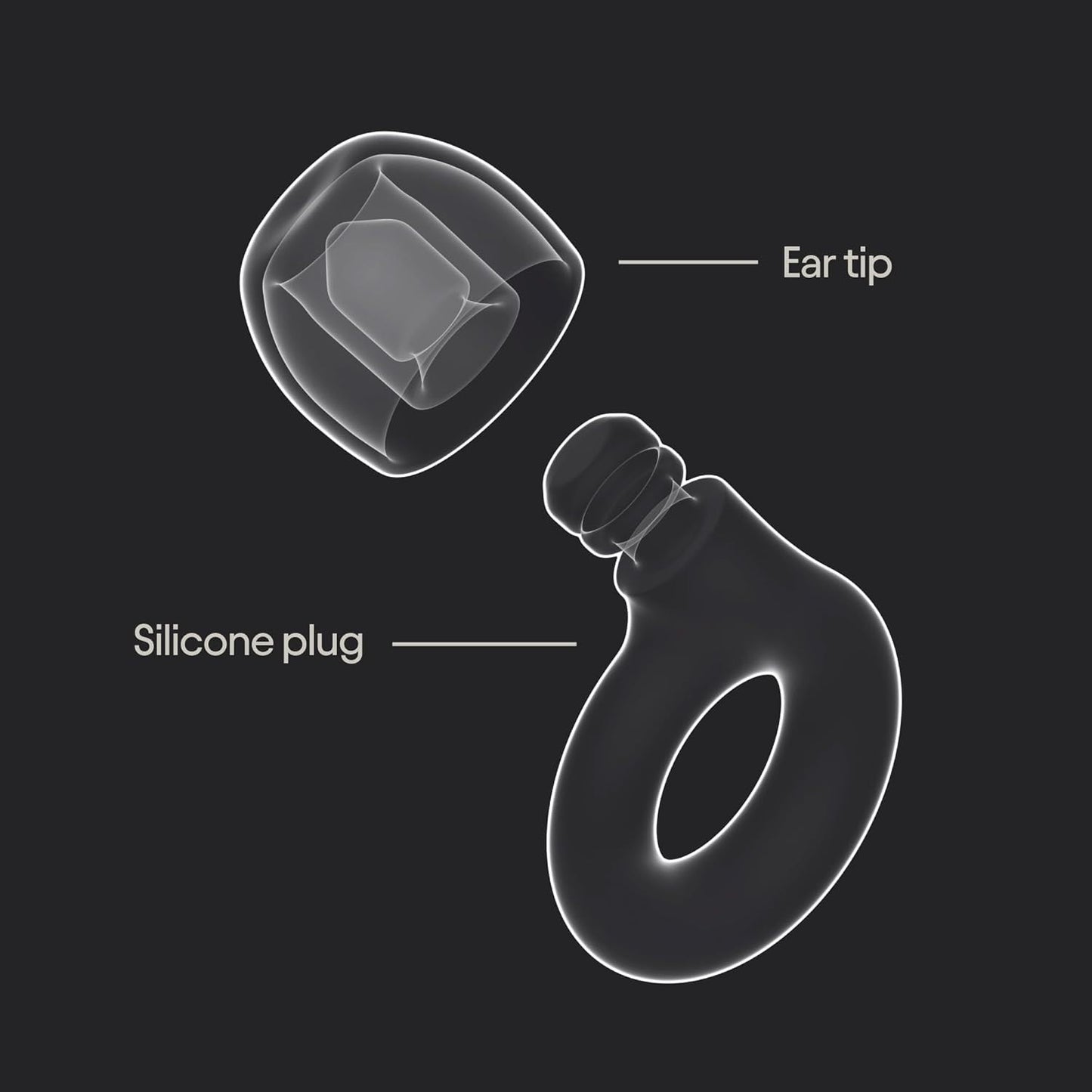 Loop Quiet 2 Ear Plugs Ultra-Comfy Reusable Noise-Reducing, Sleep, Deep Focus