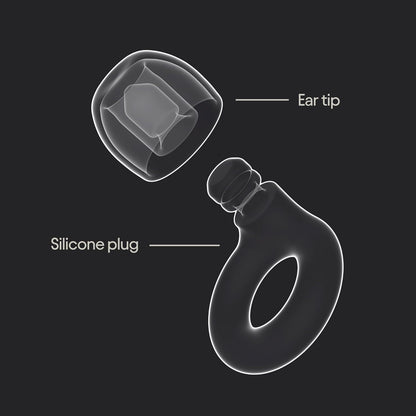 Loop Quiet 2 Ear Plugs Ultra-Comfy Reusable Noise-Reducing, Sleep, Deep Focus