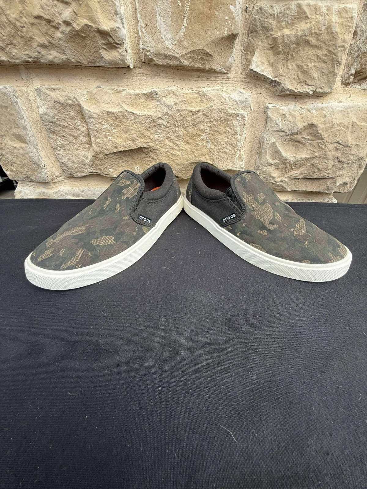 Crocs Citilane Graphic Slipon Camouflage Shoes 203651-938 Mens 6/ Womens 8