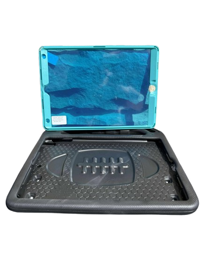 Football Ipad Shockproof Case With Built In Screen Protector Top Handle & Stand