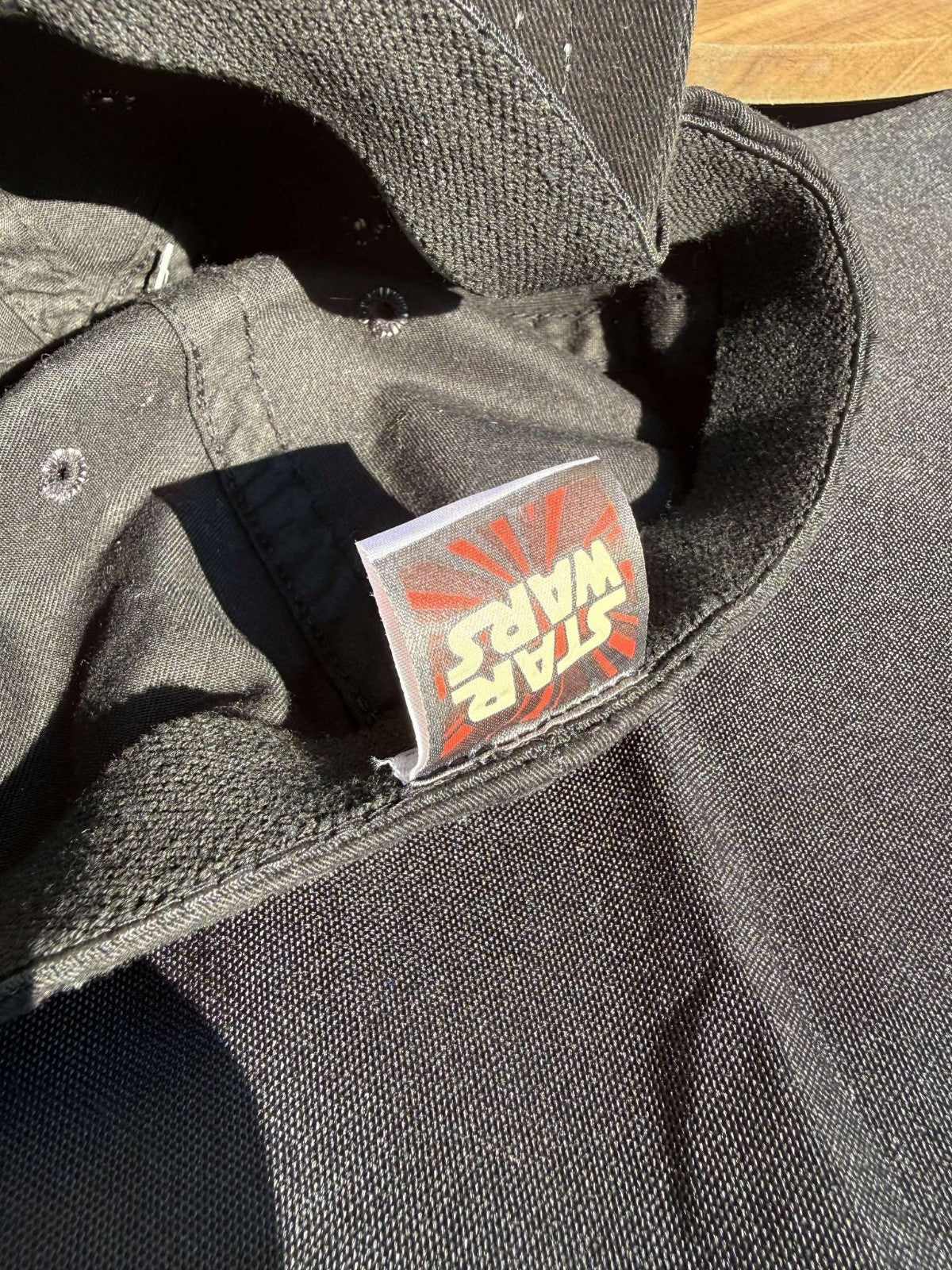 Star Wars Episode I Black Flatbill FlexFit Fitted Hat – Movie Merchandise Cap