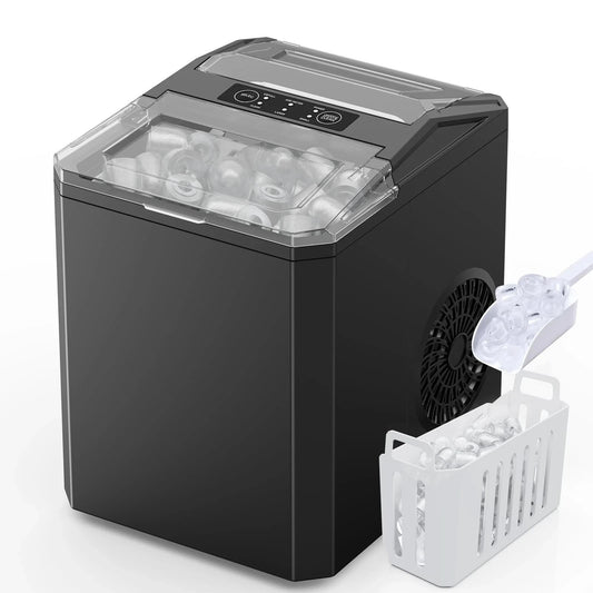 Sweet crispy Countertop Ice Maker – Portable, Fast & Self-Cleaning