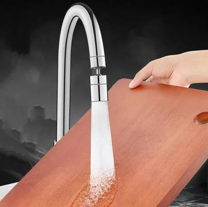 2pcs 360° Adjustable Kitchen Faucet Spray Head with 2 Modes & Filter