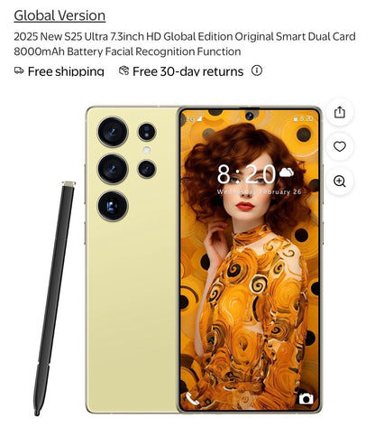 S25 Ultra S938B/DS 1TB 1 DUAL SIM Unlocked (Gold)