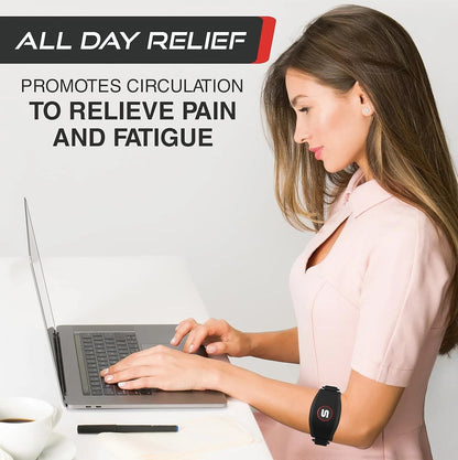 Sleeve Stars Elbow Brace Tendonitis Support Strap Adjustable PINK Unisex Bx27