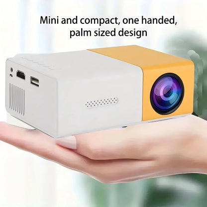 Mini Portable Projector – Compact LED Home Theater Projector