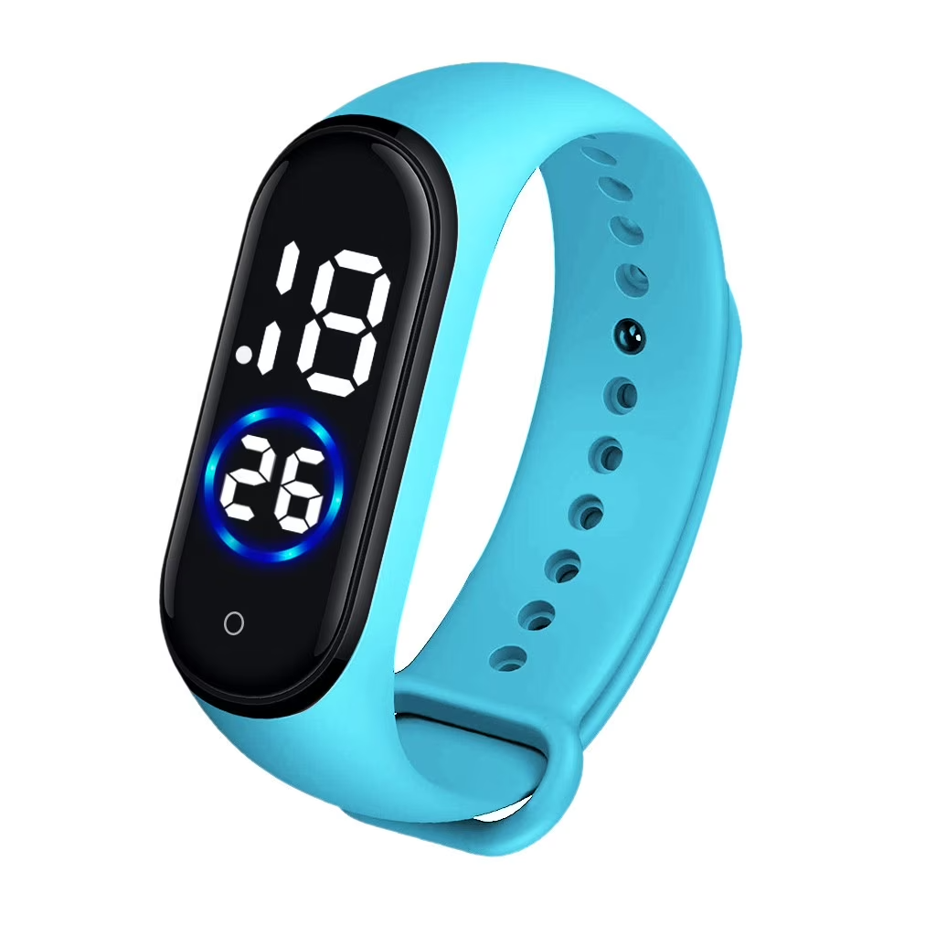 Fashion Digital LED Sports Watch Unisex Silicone Band Wrist Watches Men Women