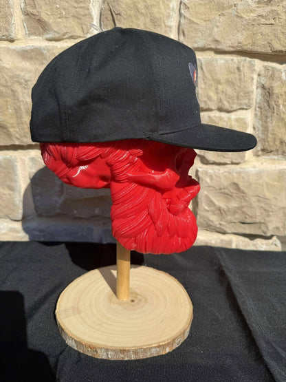 Vans Off The Wall “Butterfly Wings” Black Snapback Hat – Hip Hop Streetwear Cap