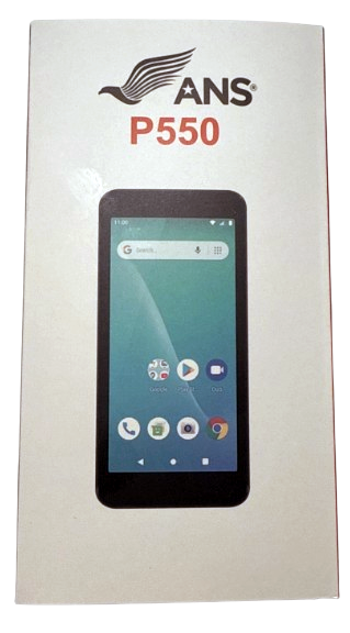 ANS P550  (Unlocked) Black 16GB Android GSM Dual-SIM 2GB RAM Smartphone (2025)