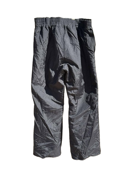 New Slalom Men’s Med Black Insulated Snow Pants –Adjustable Waist, Ski & Winter