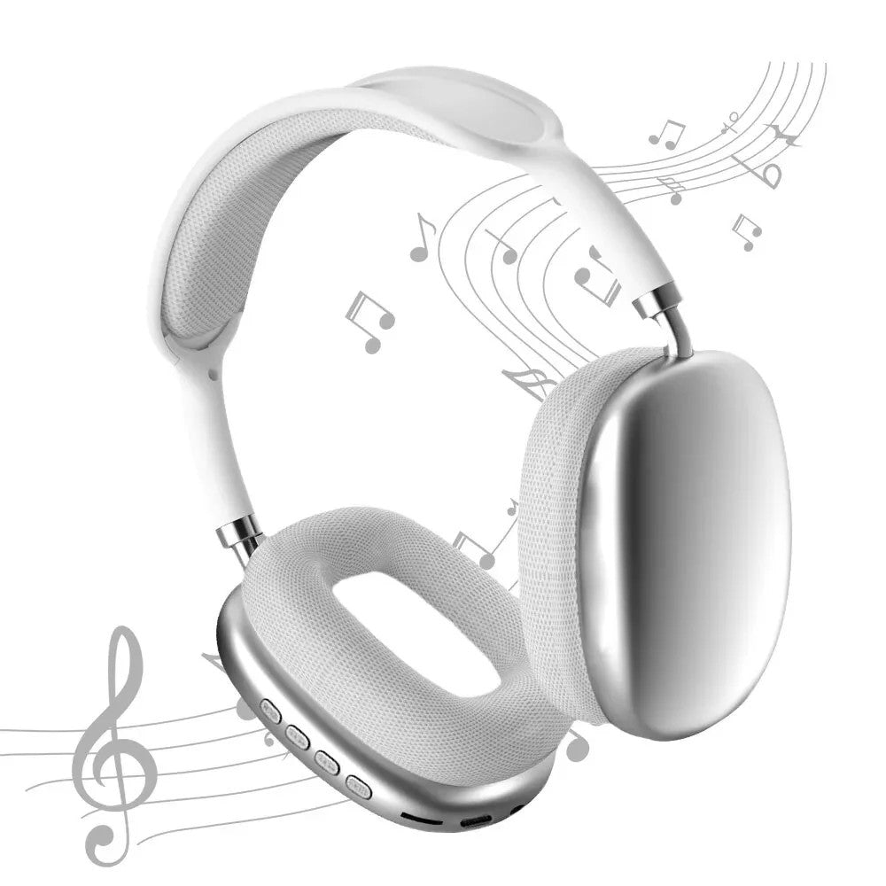 Wireless Bluetooth Headphones Headset Stereo Over-Ear Earphones Noise Cancelling