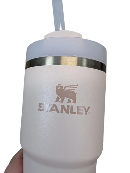 Stanley 20 oz Stainless Steel H2.0 Flowstate Quencher Tumbler Rose Quartz