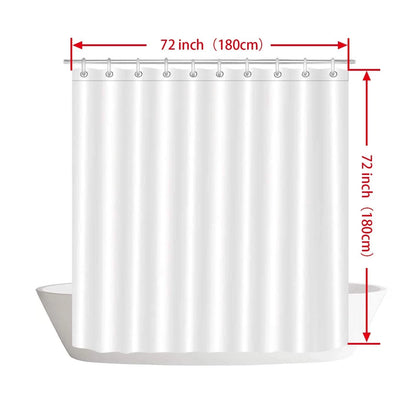 72x72" Eucalyptus Shower Curtain with Hooks 72x72