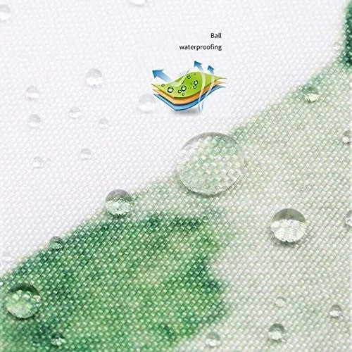 72x72" Eucalyptus Shower Curtain with Hooks 72x72