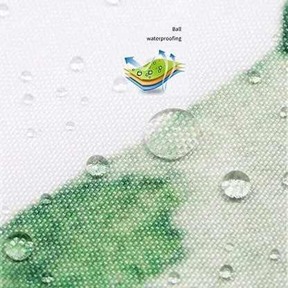 72x72" Eucalyptus Shower Curtain with Hooks 72x72