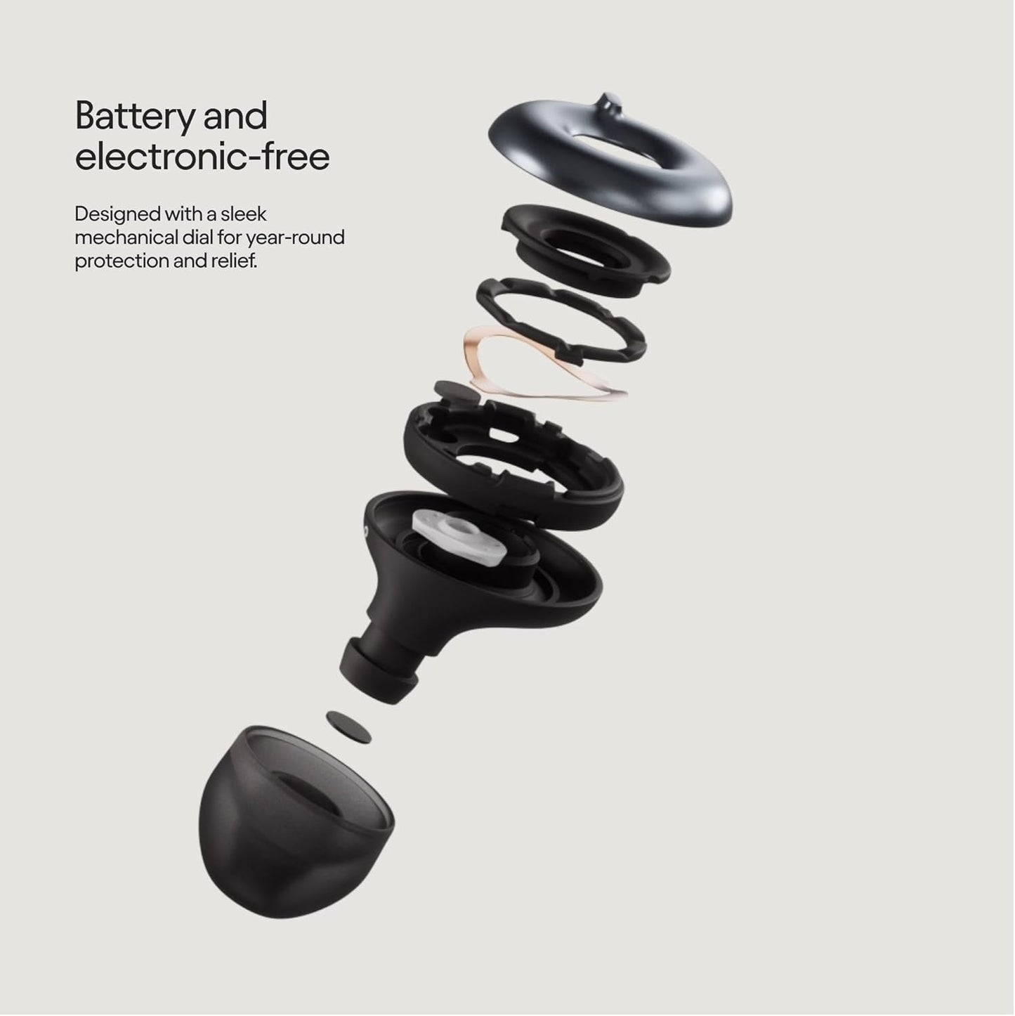 Loop Switch 2 Earplugs Multi-Mode Noise Reducing Adjustable Passive Black