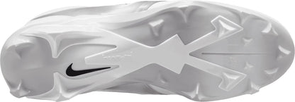 Nike Alpha Menace 4 Pro Men's 9 Football Cleats White/Photon Dust FD7037-100