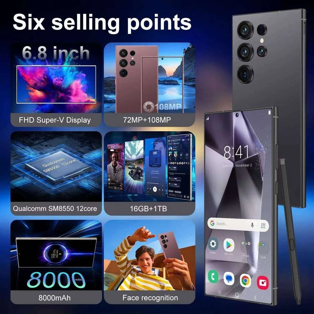 S25 Ultra S938B/DS 1TB 1 DUAL SIM Unlocked (Gold)