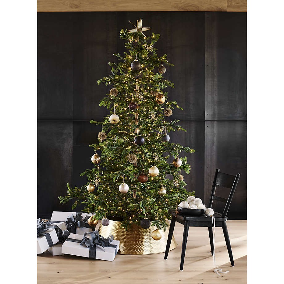 4 Panel Christmas Tree Collar 20.8 Top x 28 Bottom x 9.2 Tall Metal Skirt