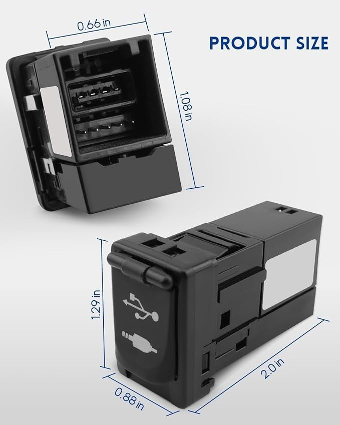 86190-0R010 USB AUX Port Adapter Jack For Camry Corolla Rav4 Yaris Avalon