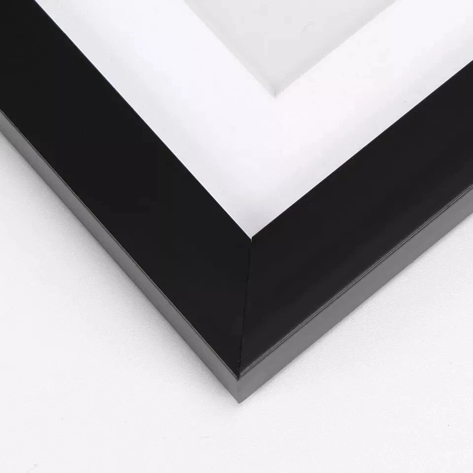 14 Pack Black Picture Frames with Mat for Various Sizes Photos