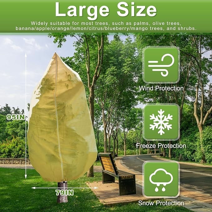 Brand New Delswin Large Plant Covers 95H x 79W / 240cm x 200 cm