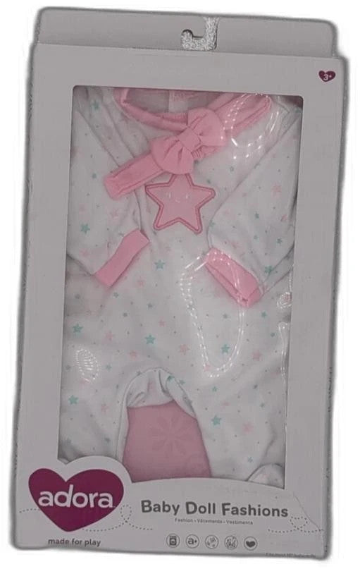 Adora Baby Doll Fashions Clothes & Accessories, 2-piece Doll Clothes Set For 16