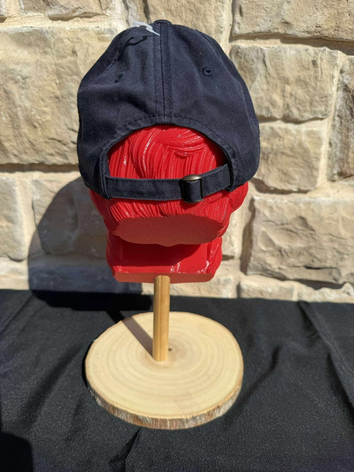 Georgia Tech Yellow Jackets Hat Cap Black Buzz Logo Strapback NCAA New NWOT