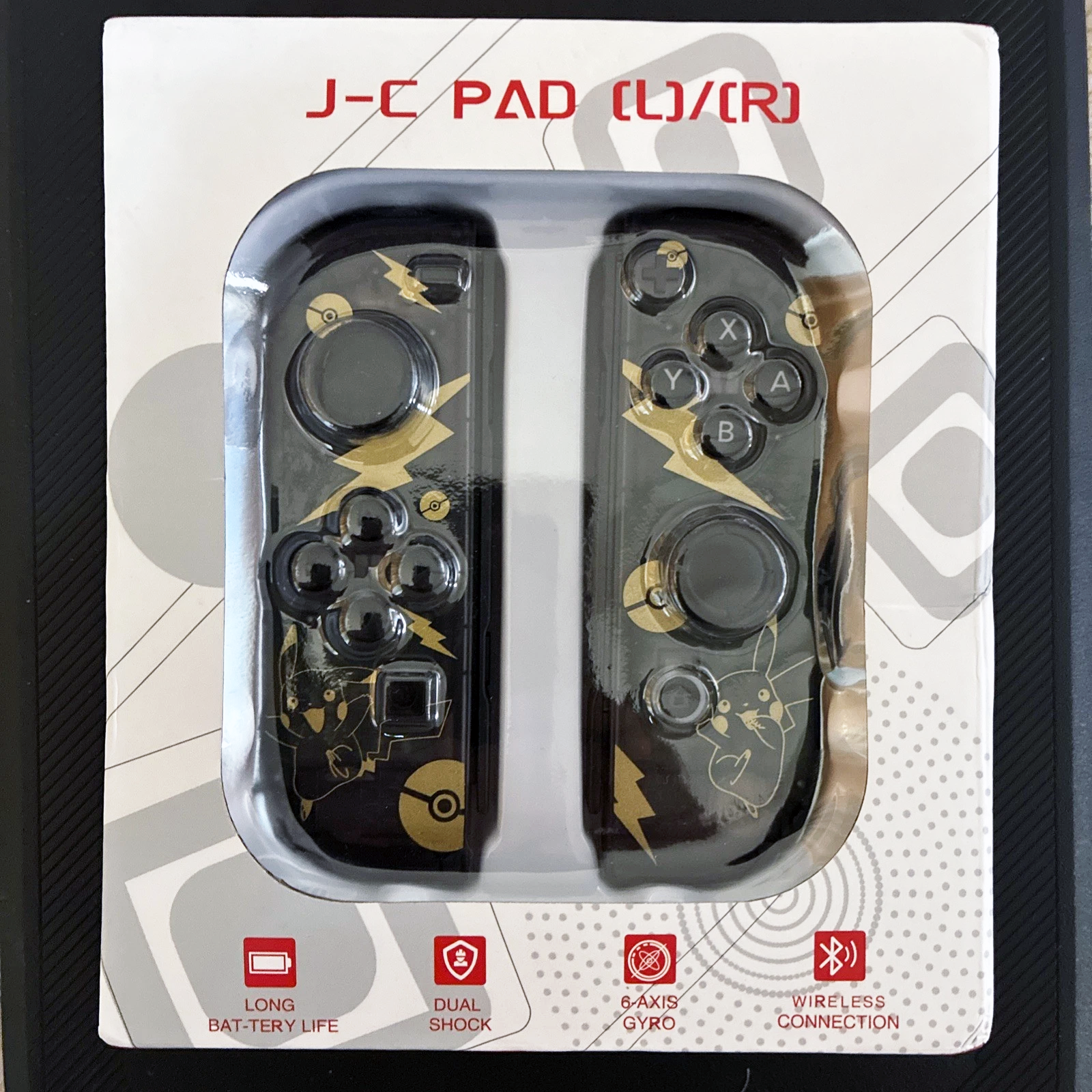 J-C PAD Left & Right JoyCons For Nintendo Switch Controllers -Pokemon