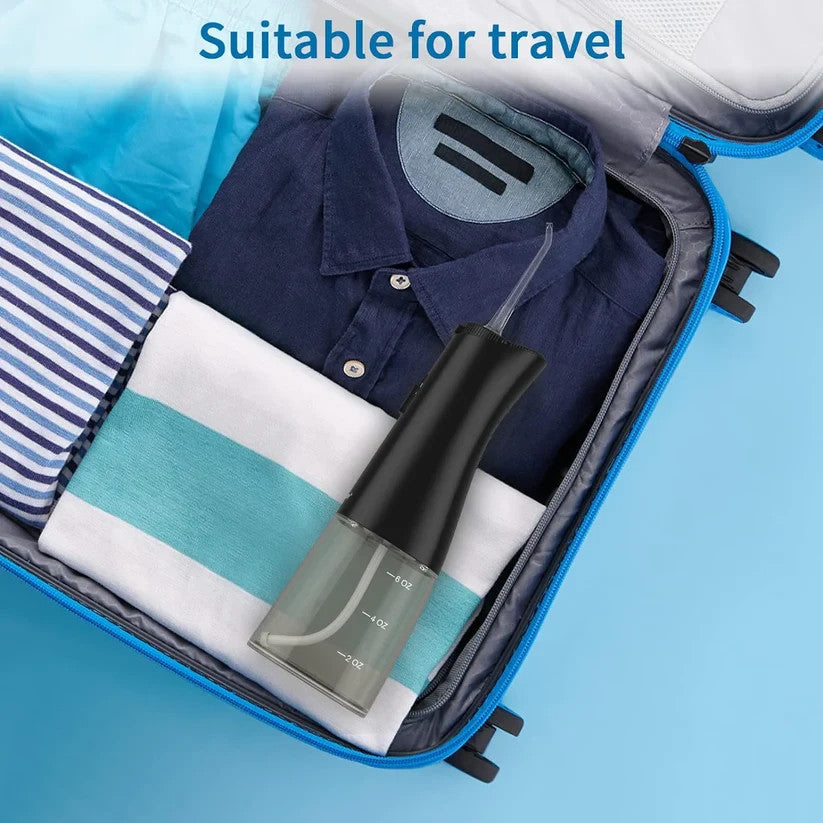 Factory Sealed Sawgmore Portable Oral Irrigator FC5230 Black Dental Water Floss