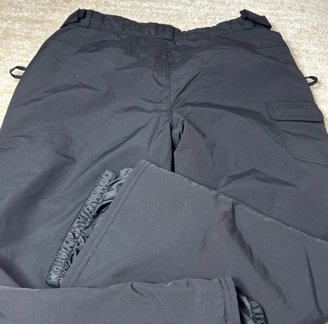 Mountain Tek Snow Pants Mens XXXL Black Insulated Adjustable Waist Insulated