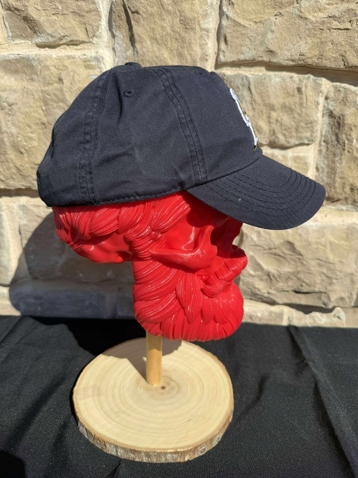 Georgia Tech Yellow Jackets Hat Cap Black Buzz Logo Strapback NCAA New NWOT