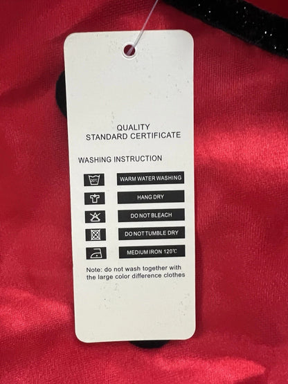 Ladybug Polka Dot Costume with LED Lights 9-10 Halloween Dress Up Girls