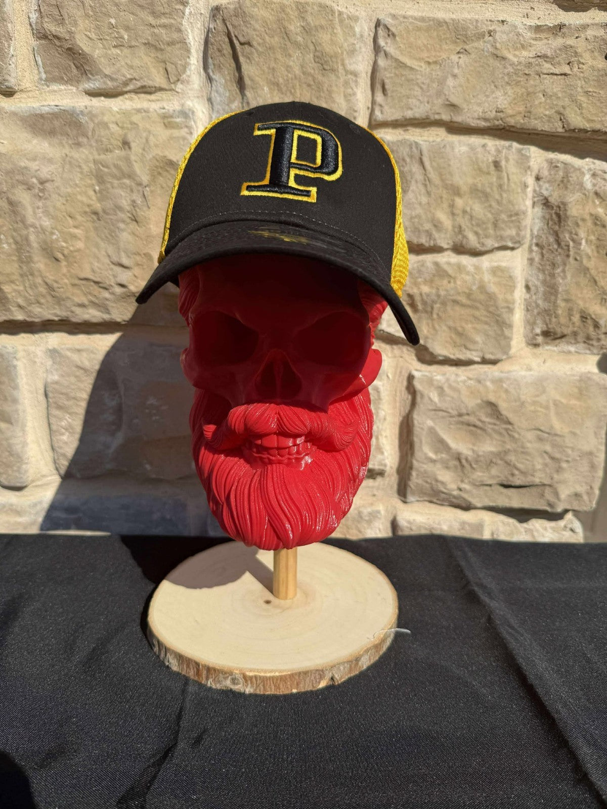 Panini VIP Collectors Flexfit Mesh Back Cap – Black Polyester Adjustable Hat