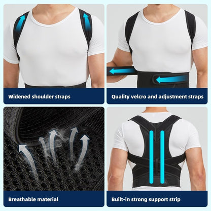 New Small Back Brace and Posture Corrector for Men, Women, Unisex
