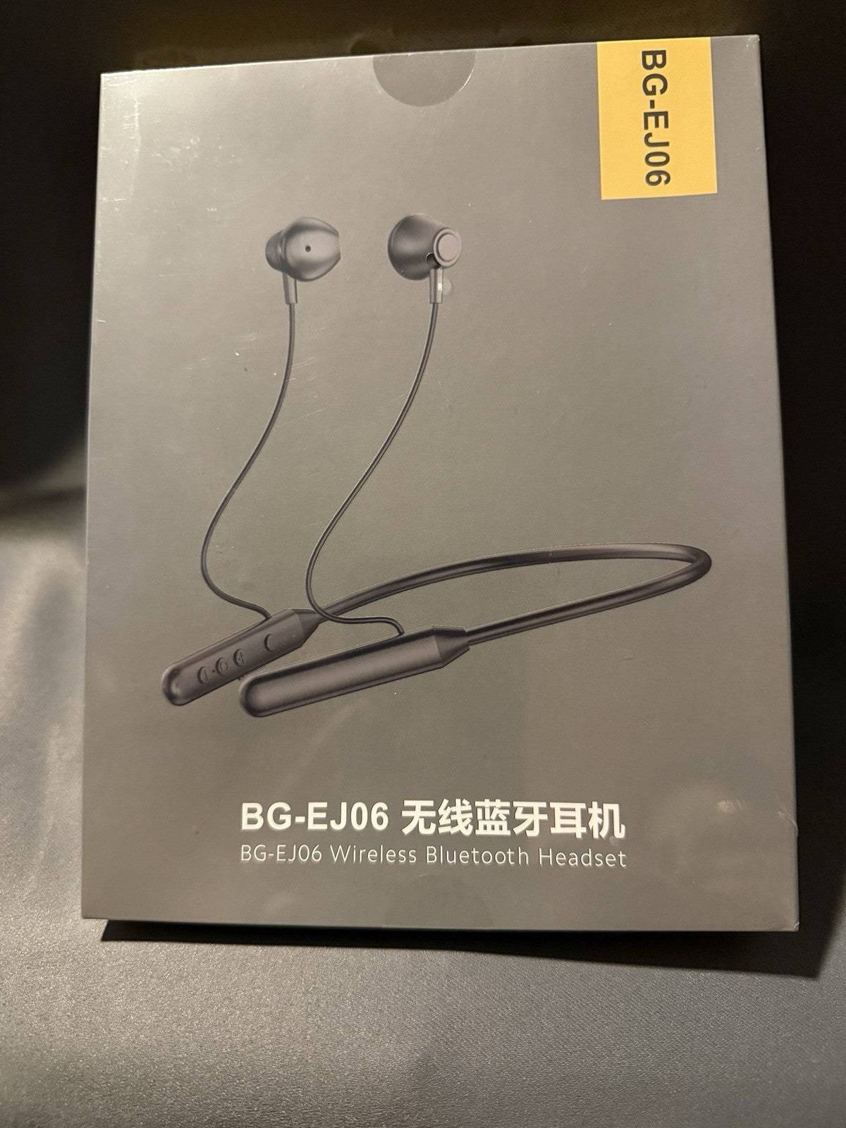 BG-EJ06 Wireless Bluetooth Headset – with Noise Isolation, Built-in Mic (GREEN)