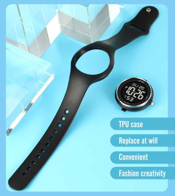 Unisex SKMEI 2026 Digital Watch Black