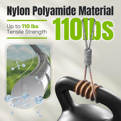 14 Pack Weed Wacker String for Greenworks Weed Eater, 0.065" 18Ft Dual String