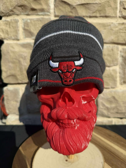 Chicago Bulls Logo Beanie – Official NBA Winter Skull Cap