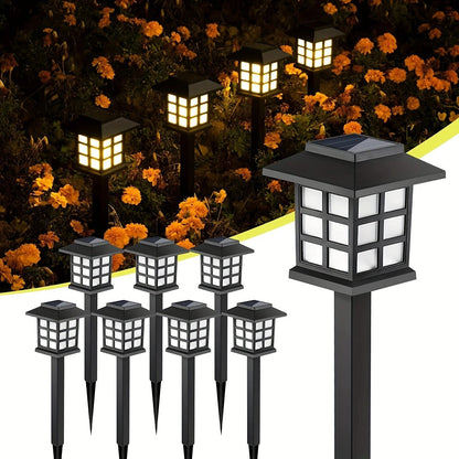 Brand New Solar LED Lights, Outdoor, Landscape or Pathway Yard, 8 pack