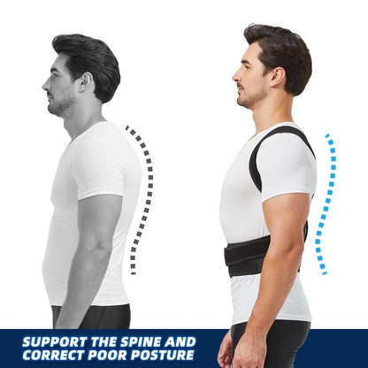 New Small Back Brace and Posture Corrector for Men, Women, Unisex