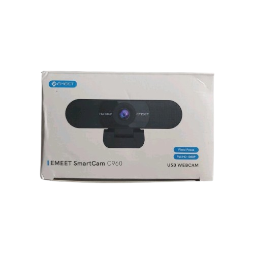 EMEET SmartCam C960 FHD 1080P Webcam w/Dual Mic., High Quality,  Work from Home