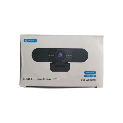 EMEET SmartCam C960 FHD 1080P Webcam w/Dual Mic., High Quality,  Work from Home