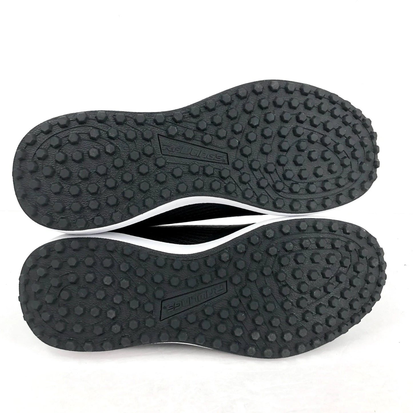 Rawlin Men's League Turf Baseball Cleats Size 7D Black Lightweight