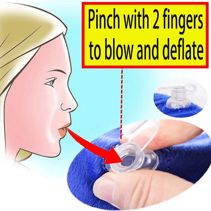 Inflatable Pet Cone Collar, injuries, rashes, or post surgery, Med, 10-14 inches