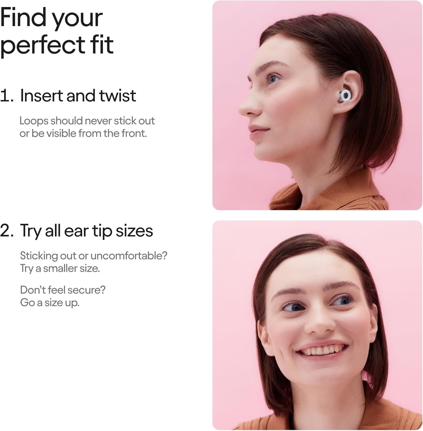 Loop Quiet 2 Ear Plugs Ultra-Comfy Reusable Noise-Reducing, Sleep, Deep Focus