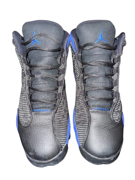 Nike Jordan 13 Retro - Black Hyper Royal 6Y / 7.5 Women Basketball